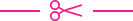 Pinke Schere Icon
